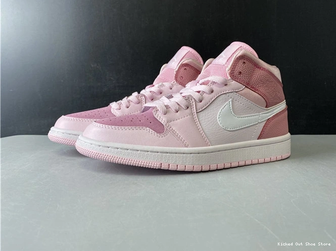 Kick Theory Pink Snug CW5379- Digital Jordan1 3756 Mid 1025